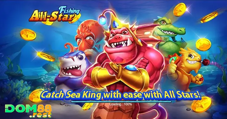 Cách chơi All Star Fishing đơn giản, dễ tiếp cận
