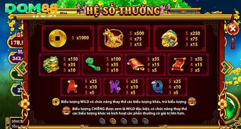 Cách Chơi Game Nổ Hũ Cung Hỷ Phát Tài Tại DOM88