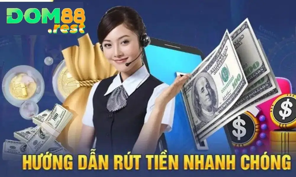 Hướng Dẫn Rút Tiền Dom88